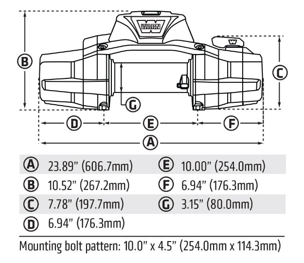 Warn 110014 ZEON XD 14-S Winch