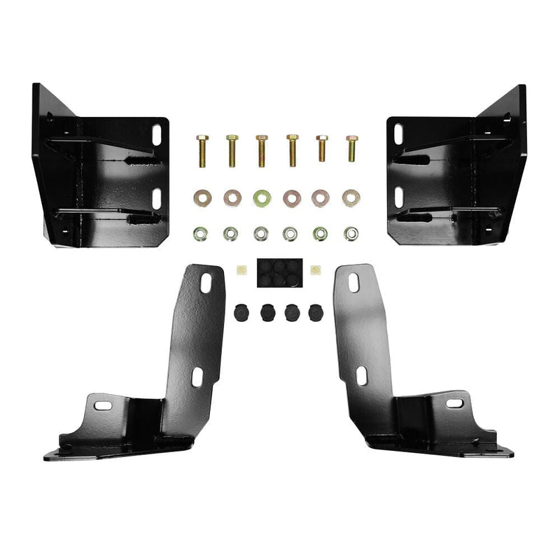 Westin 58-31155 Chevy Silverado 2500/3500 HD 2015-2019 HDX Bandit Front Bumper Non-Winch Black Finish - BumperStock