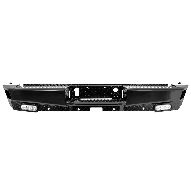 Westin 58-341155 Chevy Silverado 2500/3500 HD 2015-2019 HDX Bandit Rear Bumper Black Finish - BumperStock