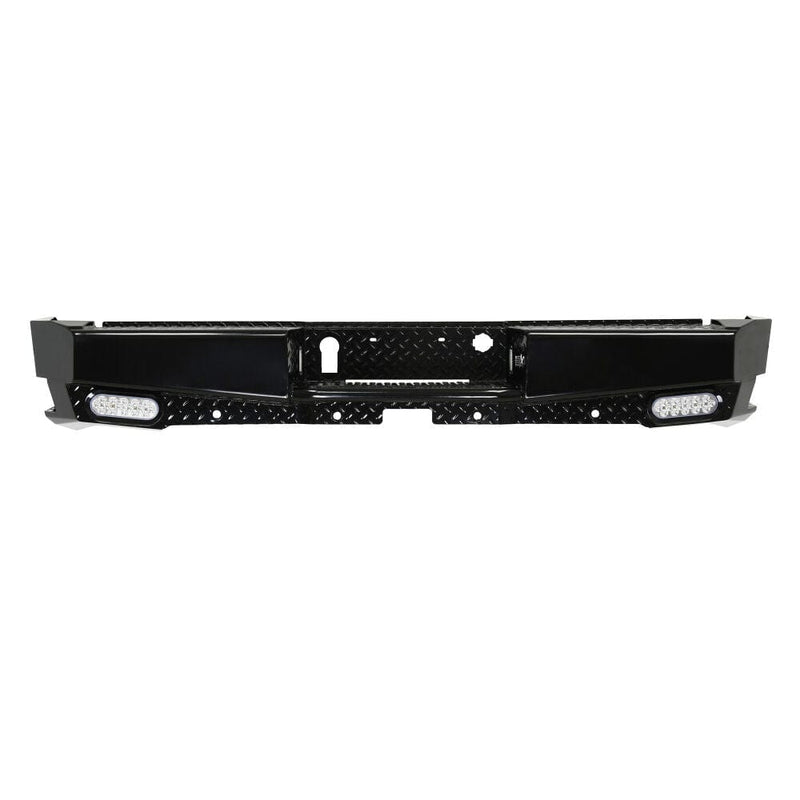 Westin 58-341185 Chevy Silverado 1500 2019-2023 HDX Bandit Rear Bumper Black Finish - BumperStock