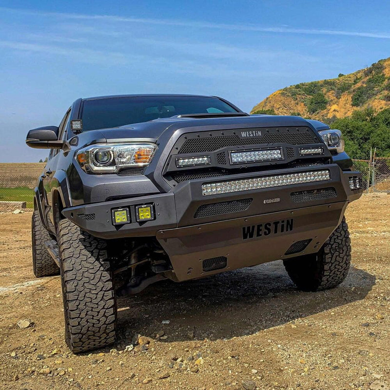 Westin 58-41045 Toyota Tacoma 2016-2023 Pro-Mod Front Bumper Non-Winch - BumperStock