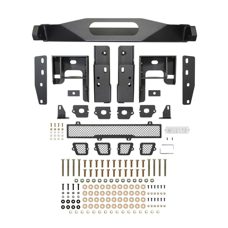 Westin 58-411215 Chevy Silverado 1500 2019-2022 Pro-Series Front Bumper - BumperStock