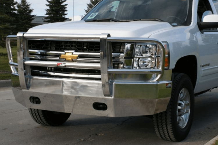 Ali Arc Aluminum Chevy Silverado 1500 2007-2013 Front Bumper CHB190-BumperStock