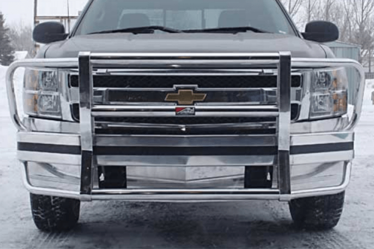 Ali Arc Aluminum Chevy Silverado 1500 2014-2015 Front Bumper With Rake CHR193-BumperStock