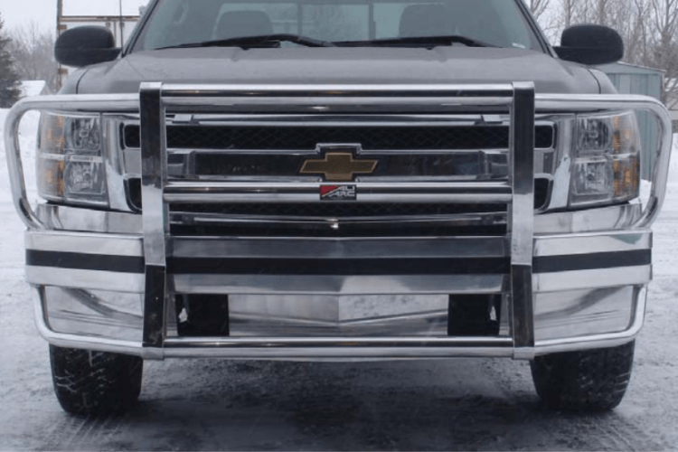 Ali Arc Aluminum Chevy Silverado 2500/3500 2003-2006 Front Bumper With Rake CHR218-BumperStock