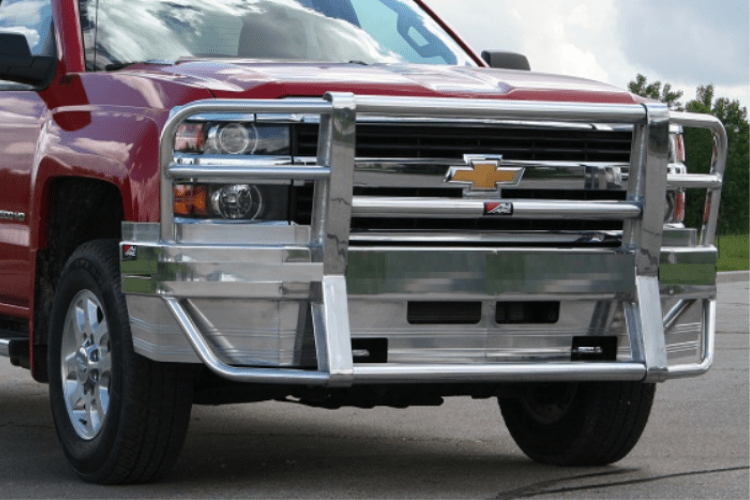 Ali Arc Aluminum Chevy Silverado 2500/3500 2007-2010 Front Bumper With Rake CHR191-BumperStock