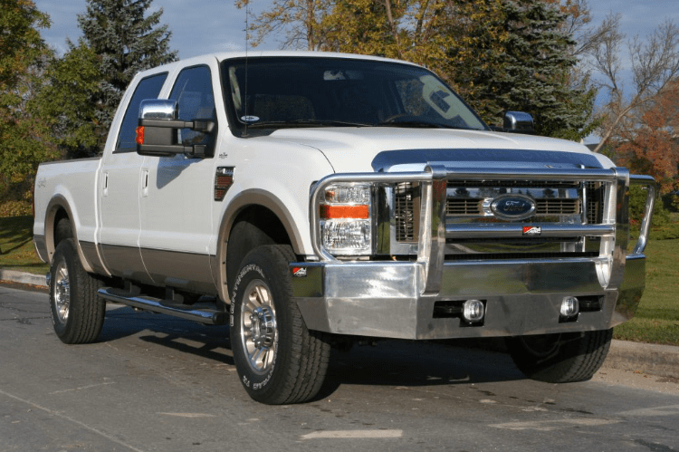 Ali Arc Aluminum Ford F450/F550 Superduty 1997-2007 Front Bumper With Rake FDR273-BumperStock