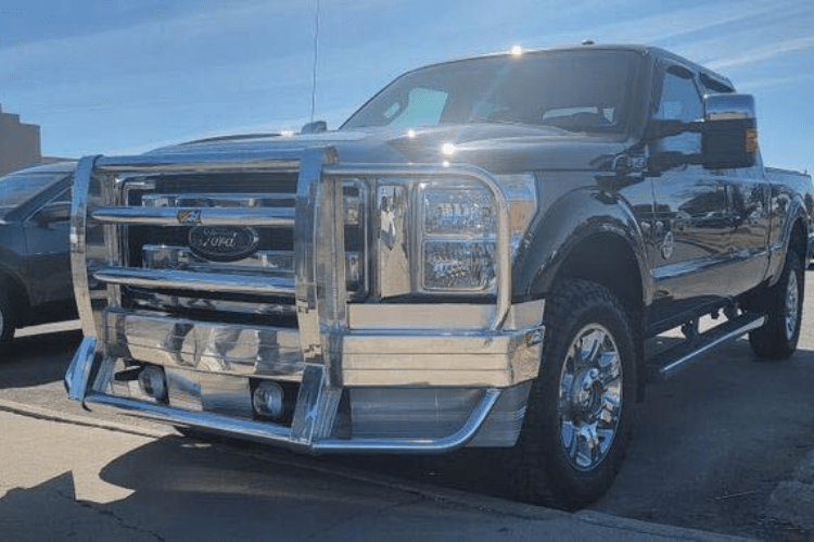 Ali Arc Aluminum Ford F450/F550 Superduty 2011-2016 Front Bumper With Rake FDR278-BumperStock