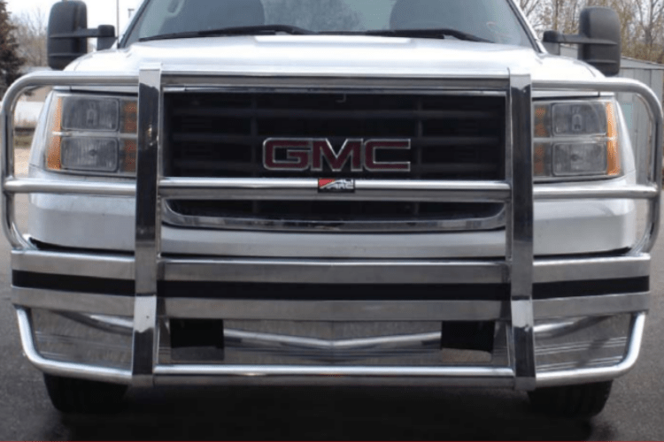 Ali Arc Aluminum GMC Sierra 2500/3500 HD 2003-2006 Front Bumper With Rake GMR241-BumperStock