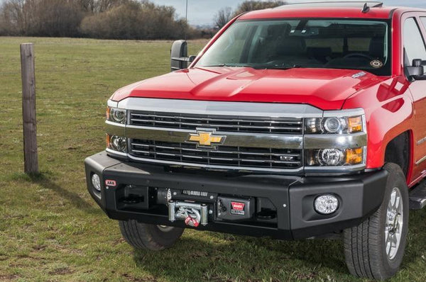 ARB 2262030 Chevy Silverado 2500/3500 2015-2019 Modular Base Front Bumper Winch Ready-BumperStock