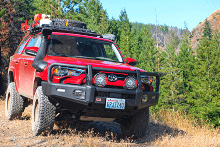 ARB 3421570K Toyota 4 Runner 2014-2021 Summit Bar Front Bumper Winch Ready with Grille Guard Powder Coat Finish-BumperStock