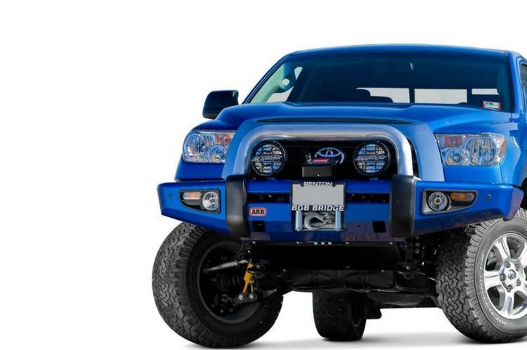 ARB 3915030 Toyota Tundra 2007-2013 Sahara Bar Front Bumper Modular Winch Ready-BumperStock