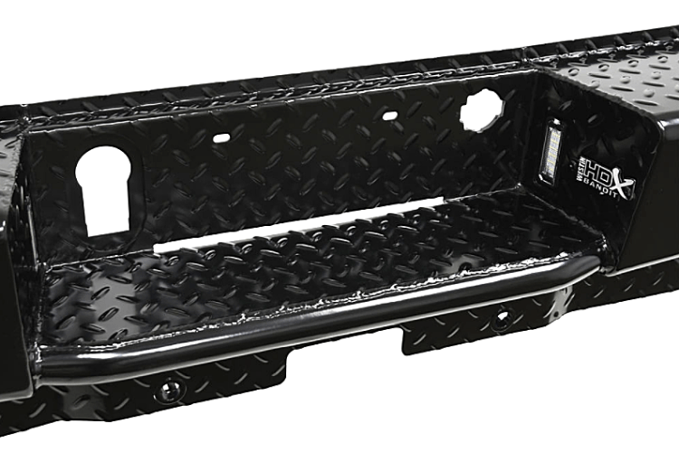 Westin 58-341175 Dodge Ram 1500 2009-2018 HDX Bandit Rear Bumper Black Finish-BumperStock