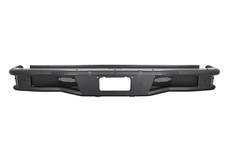 Westin 58-81215 Chevy Silverado 2500/3500 2020-2023 Outlaw Rear Bumper Black Finish-BumperStock