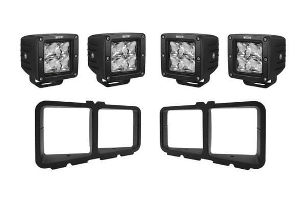 Westin 58-9915 Outlaw/Pro-Mod HyperQ B-Force LED Light Kit Square-BumperStock