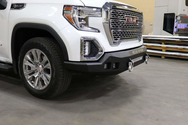 Road Armor 2191F0B-NW 2019-2021 GMC Sierra 1500 Stealth Front Non-Winch Bumper - BumperStock