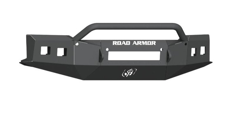 Road Armor 3191F4B-NW 2019-2021 Chevy Silverado 1500 Stealth Front Non-Winch Bumper Pre-Runner Guard - BumperStock