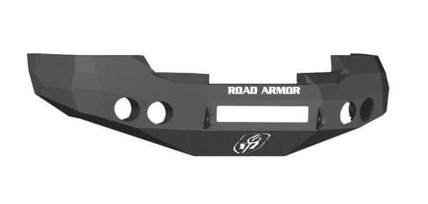 Road Armor 37700B-NW 2008-2013 Chevy Silverado 1500 Stealth Front Non-Winch Bumper Base Guard-BumperStock