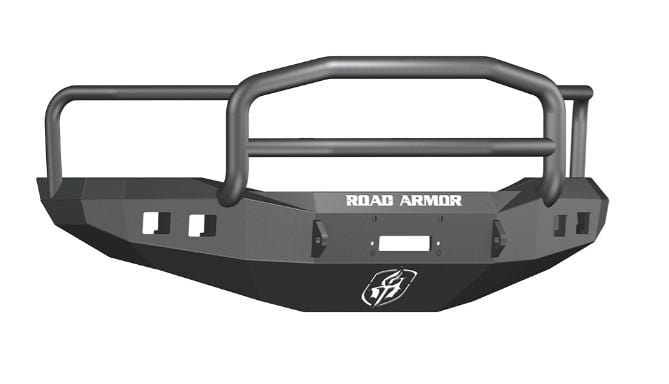 Road Armor 406R5B 2006-2009 Dodge Ram 2500/3500/4500/5500 Stealth Front Winch Bumper Lonestar Guard-BumperStock