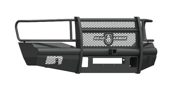 Road Armor 406VF26B 2006-2009 Dodge Ram 2500/3500 Vaquero Front Non-Winch Bumper Full Guard - BumperStock