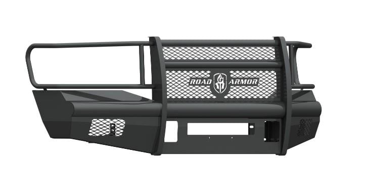 Road Armor 406VF6B 2006-2009 Dodge Ram 2500/3500 Vaquero Front Non-Winch Bumper Full Guard - BumperStock