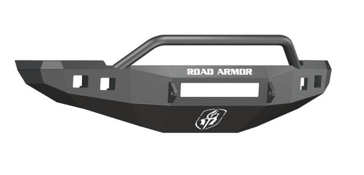 Road Armor 408R4B-NW 2010-2018 Dodge Ram 2500/3500/4500/5500 Stealth Front Non-Winch Bumper Pre-Runner Guard-BumperStock