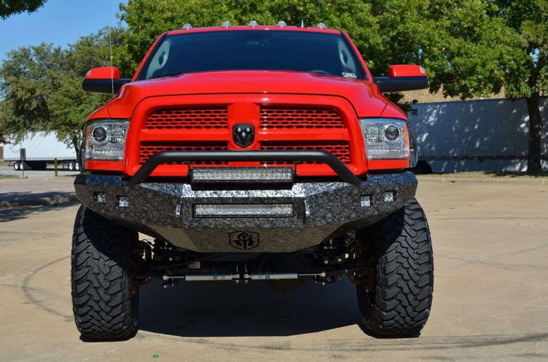 Road Armor 408R4B-NW 2010-2018 Dodge Ram 2500/3500/4500/5500 Stealth Front Non-Winch Bumper Pre-Runner Guard-BumperStock