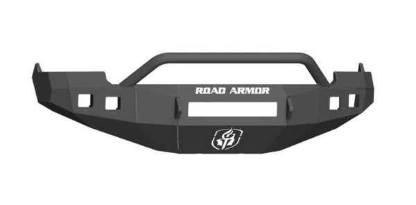 Road Armor 4091F4B-NW 2009-2012 Dodge Ram 1500 Stealth Front Non-Winch Bumper Pre-Runner Guard - BumperStock