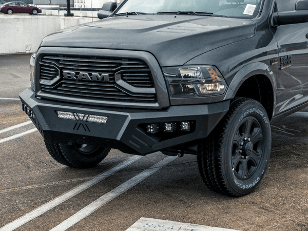 Road Armor 4102XF0B 2010-2018 Dodge Ram 2500/3500 Spartan Front Bumper - BumperStock