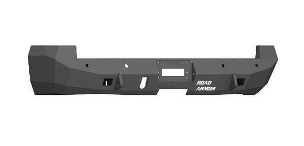 Road Armor 412S0B 2010-2018 Dodge Ram 2500/3500 Stealth Rear Winch Bumper-BumperStock