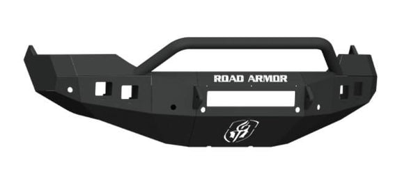 Road Armor 413F4B-NW 2013-2018 Dodge Ram 1500 Stealth Front Non-Winch Bumper Pre-Runner Guard - BumperStock