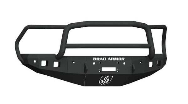 Road Armor 4162F5B 2016-2018 Dodge Ram 2500/3500 Stealth Front Winch Bumper Lonestar Guard - BumperStock