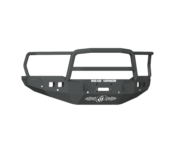 Road Armor 4194F5B 2019-2021 Dodge Ram 2500/3500/4500/5500 Stealth Front Winch Bumper Lonestar Guard - BumperStock