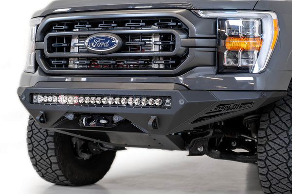 ADD F191422860103 2021-2022 Ford F150 Stealth Fighter Winch Front Bumper - BumperStock