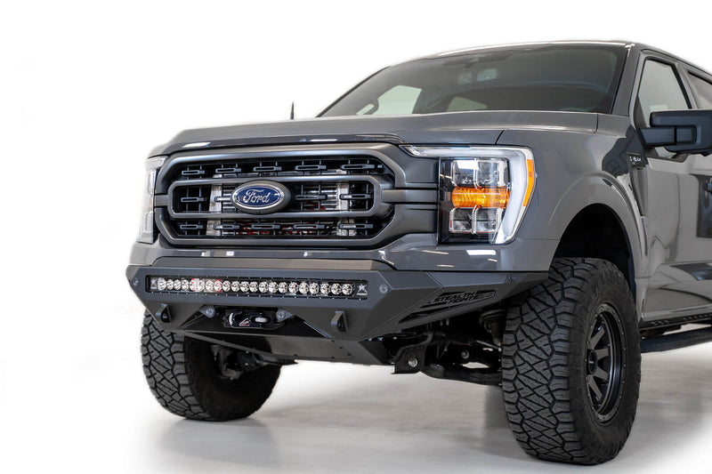 ADD F191422860103 2021-2022 Ford F150 Stealth Fighter Winch Front Bumper - BumperStock