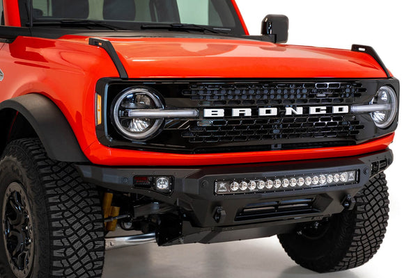 ADD F230142210103 2021-2022 Ford Bronco Stealth Fighter Front Bumper - BumperStock