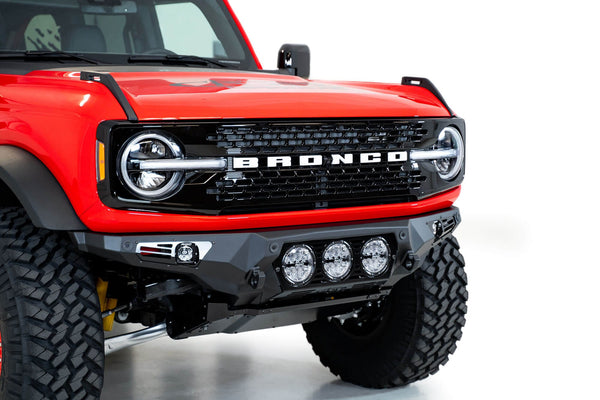 ADD F230194130103 2021-2022 Ford Bronco Bomber Front Bumper (Rigid) - BumperStock