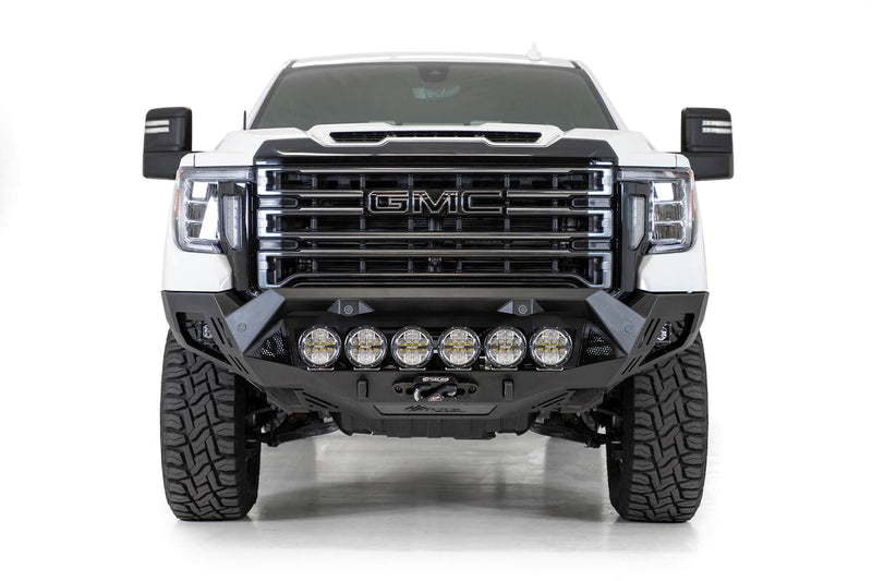 ADD F460053500103 2020-2022 GMC Sierra 2500/3500 Bomber HD Front Bumper - BumperStock