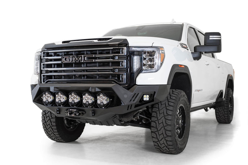 ADD F460053500103 2020-2022 GMC Sierra 2500/3500 Bomber HD Front Bumper - BumperStock