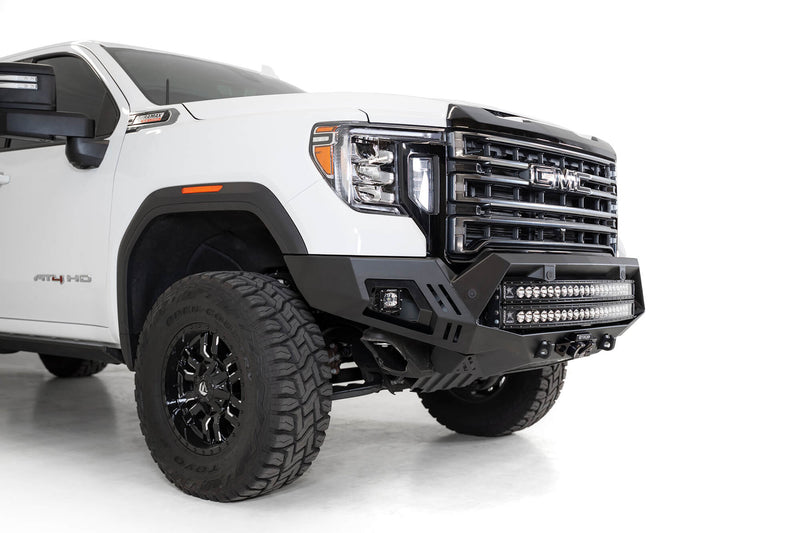 ADD F460053500103 2020-2022 GMC Sierra 2500/3500 Bomber HD Front Bumper - BumperStock