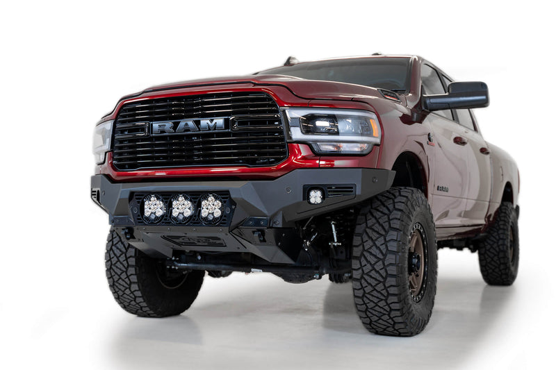 ADD F560014100103 2019-2022 Ram 2500/3500 Bomber Front Bumper (Baja Designs) - BumperStock