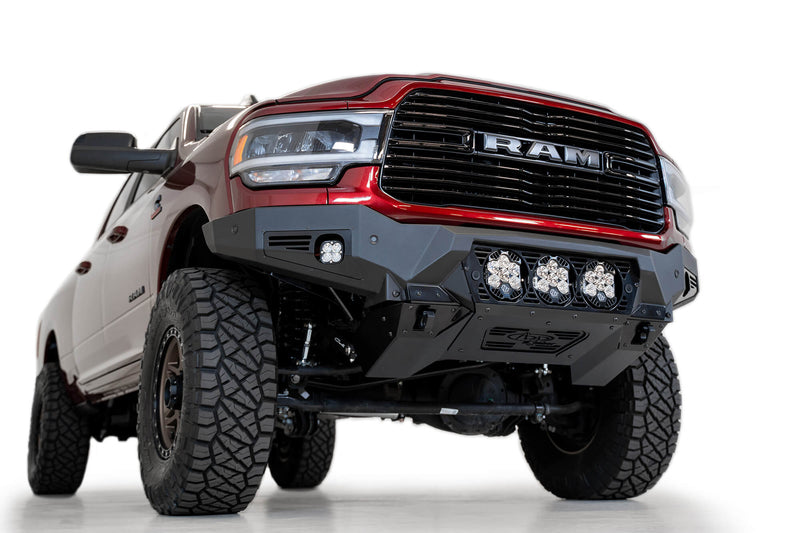 ADD F560014100103 2019-2022 Ram 2500/3500 Bomber Front Bumper (Baja Designs) - BumperStock