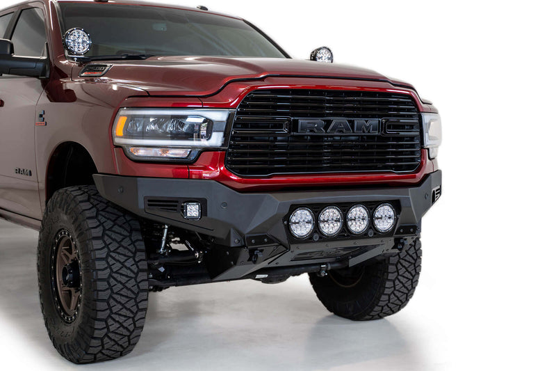 ADD F560014110103 2019-2022 Ram 2500/3500 Bomber Front Bumper (RIGID) - BumperStock