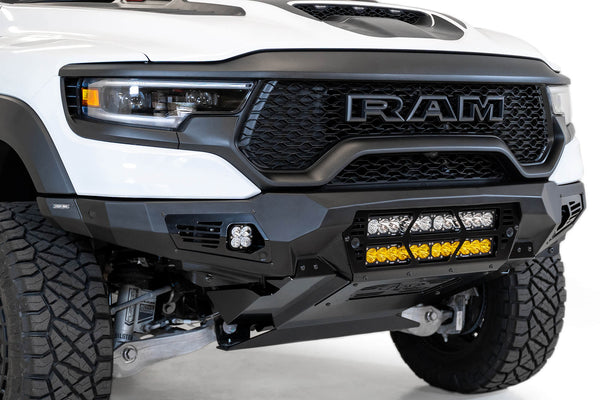 ADD F620012140103 2021-2022 Ram 1500 TRX Bomber Front Bumper (20 Inch Lights) - BumperStock