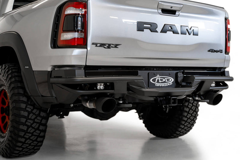 ADD R628581280103 2021 Ram 1500 TRX PRO Bolt-On Rear Bumper with No Sensor Holes - BumperStock