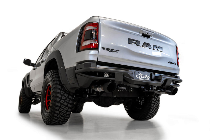 ADD R628581280103 2021 Ram 1500 TRX PRO Bolt-On Rear Bumper with No Sensor Holes - BumperStock