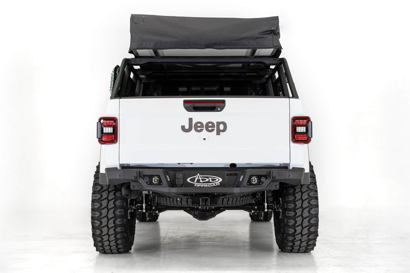 ADD R971241280103 2020-2022 Jeep Gladiator JT Stealth Fighter Rear Bumper - BumperStock