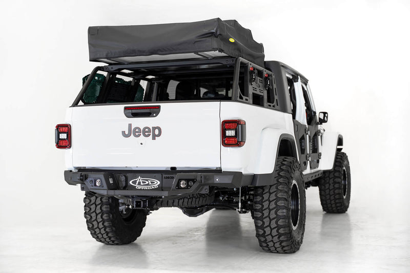 ADD R971241280103 2020-2022 Jeep Gladiator JT Stealth Fighter Rear Bumper - BumperStock