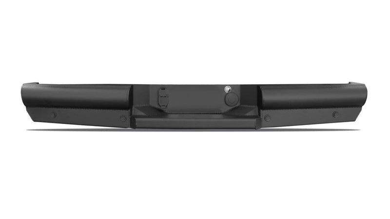 Fab Fours CH08-U1450-1 GMC Sierra 2500/3500 HD 2007.5-2010 Black Steel Elite Rear Bumper-BumperStock