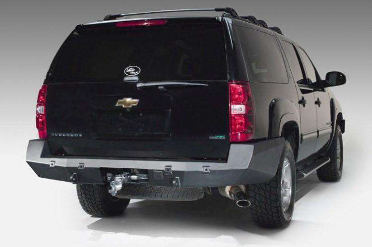 Fab Fours CS15-W3551-1 Chevy Suburban 2015-2020 Premium Rear Bumper-BumperStock